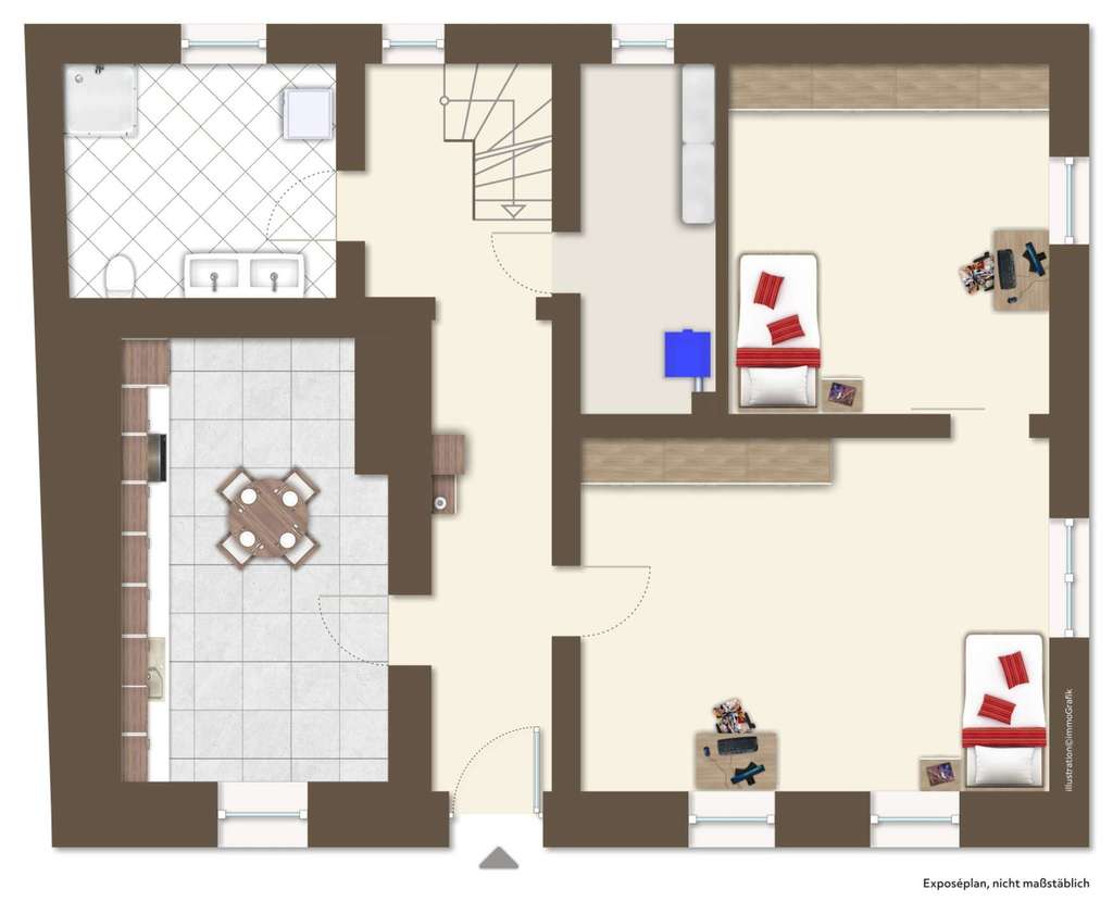 Immobilie in Büchlberg - Südlage-Bauernhaus 15 km von Passau - nur 348.000 EUR! - Bild 2