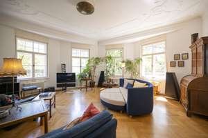 Schwabing-Maxvorstadt! Herrliche 6-Zimmer-Altbauwohnung im Jugendstil-Denkmal