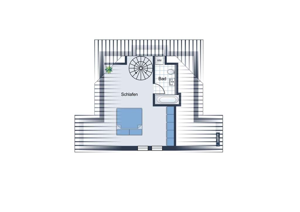 Immobilie in Hartmannsdorf - Eigentumswohnung • Dachterrasse • vermietet • in Hartmannsdorf • mit Tiefgarage • schnell sein! - Bild 2