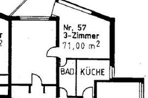 Geräumige 3-Zi-Wohnung mit Balkon und guter Anbindung – Lauckerthof 7, 30419 Stöcken, Hannover – Vorschaubild 3
