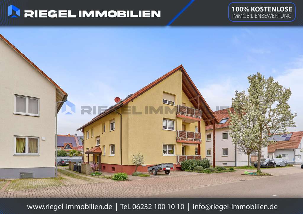 Immobilie in Harthausen - Sie hier ? Wir auch ! Gepflegte 3-Zimmer-Wohnung mit Balkon und 2 PKW-Stellplätzen in gefragter Lage - Bild 0