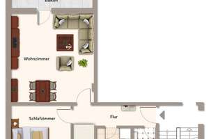 Helle Hochparterre-Wohnung mit Balkon in Sackgassenlage – Die vollständige Adresse der Immobilie erhältst du vom Anbieter., 13437 Wittenau, Berlin – Vorschaubild 8