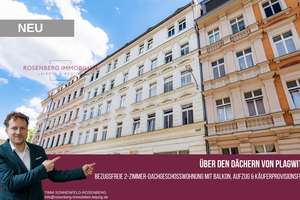 *bezugsfrei*Über den Dächern von Plagwitz: 
bezugsfreie 2-Zimmer-Wohnung mit Balkon – provisionsfre – Kolbestraße 1, 4229 Plagwitz, Leipzig – Vorschaubild 1