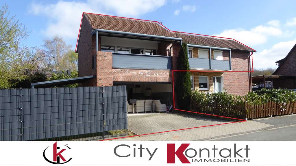 Immobilie in Telgte - 125,83 m² Eigentumswohnung mit 415,80 m² Kaufgrundstück in Telgte - Bild 0