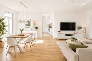 A+ Energieeffizienz trifft Wohnkomfort – moderne Wohnung mit Südbalkon, Fahrstuhl & Fußbodenheizung – 30419 Leinhausen, Hannover – Vorschaubild 2