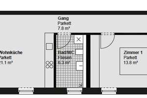 Exclusive Zwei-Zimmer-Wohnung in toller Lage in Mainz-Finthen (rollstuhlgeignet) – Thüringer Straße 3, 55126 Finthen, Mainz – Vorschaubild 22
