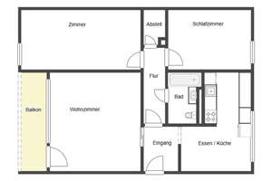 Kapitalanlage in Mannheim: Vermietete 3-Zimmer- Wohnung mit Erbbaurecht – 68309 Vogelstang, Mannheim – Vorschaubild 11