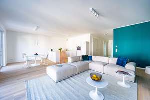 Lebenswerth I lichtdurchflutet & modern I 3-Raum-Wohnung mit großer Südterrasse – Arnheimer Straße 50, 40489 Kaiserswerth, Düsseldorf – Vorschaubild 2