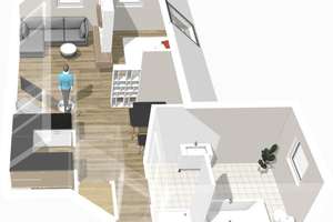 Helle City Wohnung = 5 min Jahnplatz via Bahn – Herforder Straße 209, 33609 Mitte, Bielefeld – Vorschaubild 11