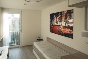 Zentrumsnahe, komplett möblierte 1-Zimmer-Wohnung mit TG-Stellplatz und Internet – Regensburger Straße 41, 85055 Nordost, Ingolstadt – Vorschaubild 14