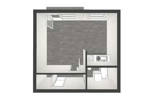 Frühlingsstart im neuen Zuhause -  1-Zimmer-Wohnung in der 1. Etage mit Balkon & Wanne – Deiwitzweg 17, 4207 Lausen-Grünau, Leipzig – Vorschaubild 14