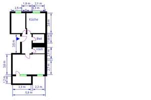 **Modernes Wohnen mit Balkon in ruhiger Lage** – 39128 Neustädter Feld, Magdeburg – Vorschaubild 7
