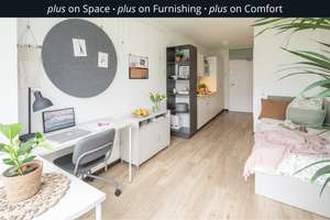 THE FIZZ plus Bremen - Vollmöblierte & Ausgestattete Apartments für Studierende – Universitätsallee 1, 28359 Lehe, Bremen – Vorschaubild 4