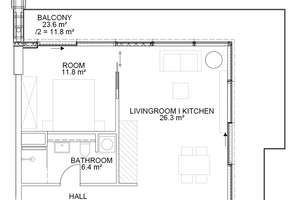 Stylische 2 Zimmer Wohnung - EDEN Tower – Europa-Allee 11, 60327 Gallus, Frankfurt am Main – Vorschaubild 13