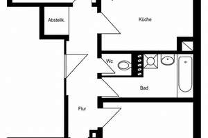 Ab sofort frei – Balkon mit Blick zur Christuskirche –2-Zimmer-Wohnung mit 3-Zimmer-Potenzial – Josefsstraße 70-76, 55118 Neustadt, Mainz – Vorschaubild 36