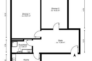 Hannover Oststadt: Wohnung direkt an der Lister Meile – Die vollständige Adresse der Immobilie erhältst du vom Anbieter., 30161 Oststadt, Hannover – Vorschaubild 9