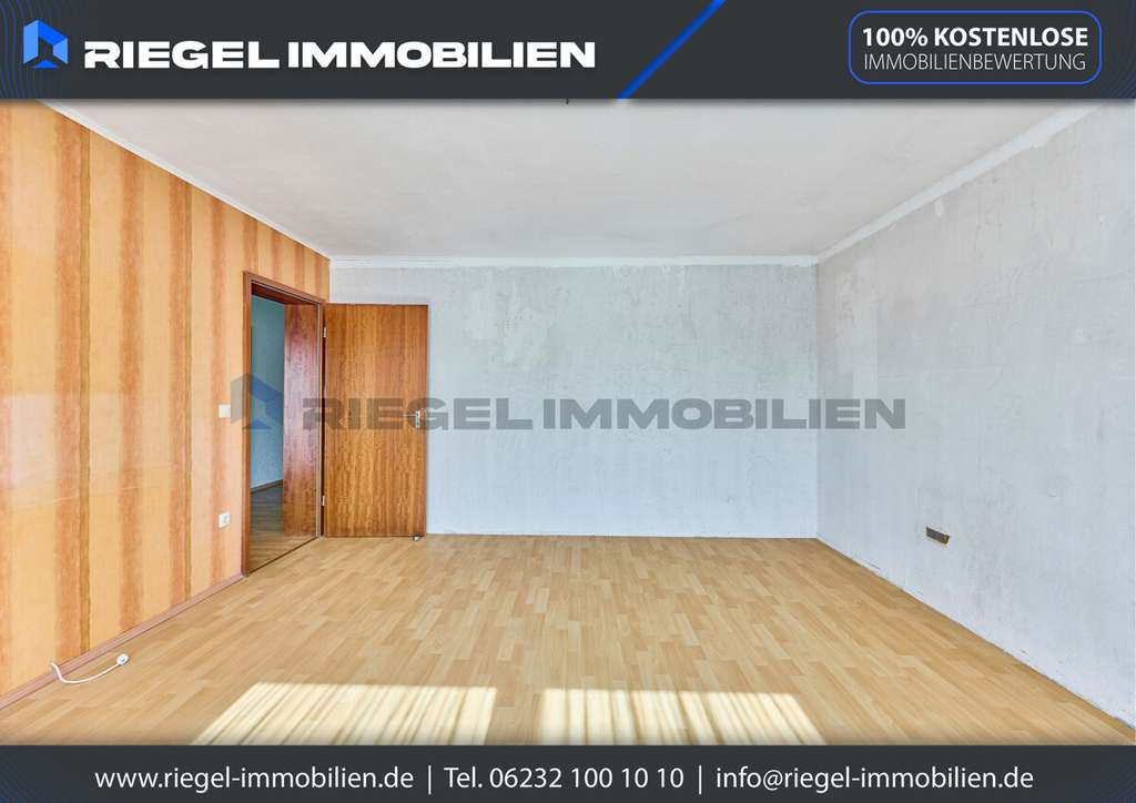 Immobilie in Waghäusel - Sie hier? Wir auch! Großzügige Eigentumswohnung im Erbbaurecht mit Balkon, Gartenanteil und Garage - Bild 4