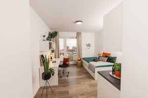  Vollmöbliertes 1-Zimmer-Apartment in Hannover-Hainholz  – Schulenburger Landstraße 114, 30165 Hannover – Vorschaubild 2