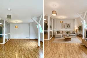 Wohnvision unterm Dach: Ihr Altbau-Juwel mit Potenzial für 4 Zimmer in Karlshorster Bestlage – Die vollständige Adresse der Immobilie erhältst du vom Anbieter., 10318 Karlshorst, Berlin – Vorschaubild 2