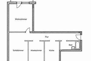 3-Zimmer-Wohnung Rabenberg – Rabenbergstraße 30c, 38444 Rabenberg, Wolfsburg – Vorschaubild 2