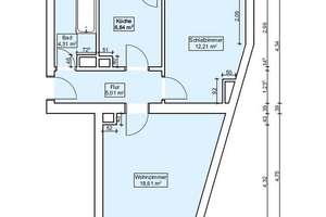 -PROVISIONSFREI- sehr zentrale Wohnung in der Schwetzingerstadt (Oststadt) – Burgstraße 4, 68165 Schwetzingerstadt/Oststadt, Mannheim – Vorschaubild 12