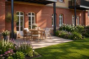 Stilvolle Gartenwohnung mit historischem Charakter