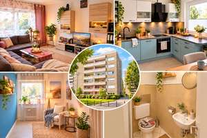 Durchdacht geschnitten & modern gestaltet – 3,5 Zimmer mit Loggia in 67069 Ludwigshafen am Rhein