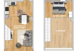 *** Maisonette - Loft mit Blick auf Clara Park I Citylage I 07/26 * TG * EBK *** – Schwägerichenstraße 14, 4107 Zentrum-Süd, Leipzig – Vorschaubild 9