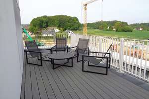 WG-Zimmer im Campus Nähe FH, moderne Ausstattung, Design-Möbel, Einbauküche, Duschbad, Terrasse – Merianstraße 8, 33615 Dornberg, Bielefeld – Vorschaubild 11