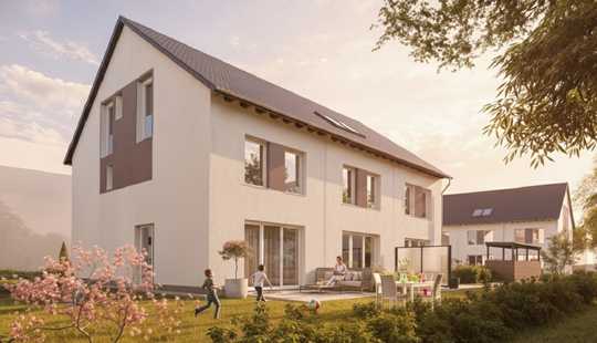 Bild von KfW-55: Modernes Reihenendhaus mit ca. 120 m² Wohnfläche – Neubau in Mühlheim am Main