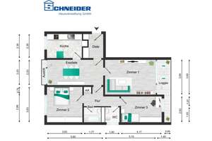 RESERVIERT! - Helle und freie 3-Zimmer-Wohnung mit Stellplatz – Die vollständige Adresse der Immobilie erhältst du vom Anbieter., 69126 Rohrbach, Heidelberg – Vorschaubild 11