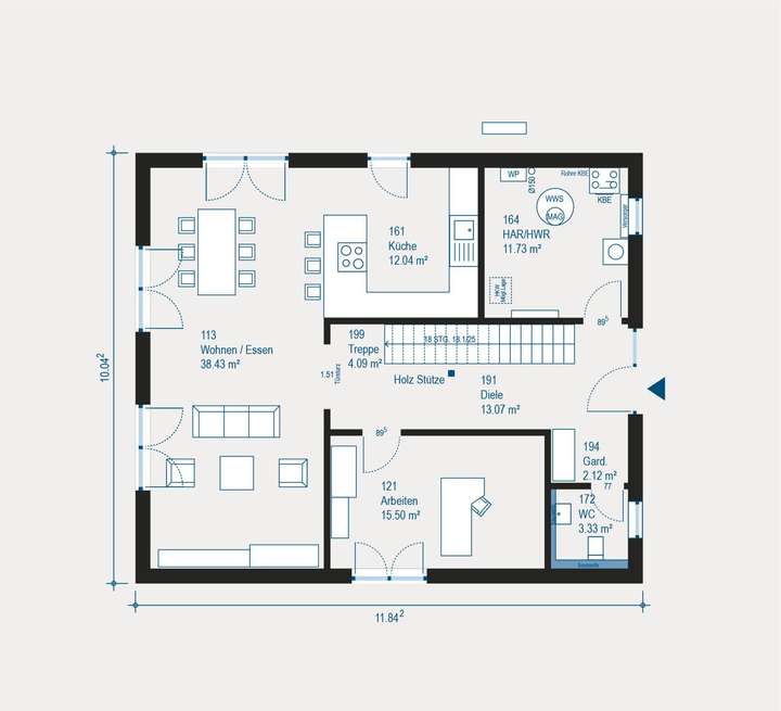 Grundriss veränderbar