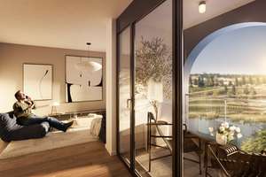 Style und Design mit unverbaubarer Seesicht! Lichtdurchflutete 2,5 Designwohnung mit viel Platz! – Frei-Otto-Straße 18, 74076 Heilbronn, Heilbronn – Vorschaubild 2