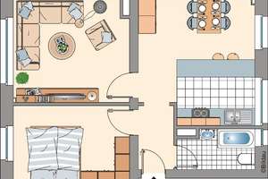 Nette 2,5 Zimmer Wohnung mit neuem Duschbad und Balkon – Stadtlohner Straße 4, 45892 Resser Mark, Gelsenkirchen – Vorschaubild 4
