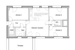 Wohnen mit Komfort: Stilvolle 4‑Zimmer‑Wohnung mit Terrasse in Mitte – Köpenicker Straße 105A, 10179 Mitte (Ortsteil), Berlin – Vorschaubild 2