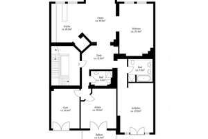 Sehr großzügige Altbau-ETW, 5 Zi., 157 m² Wfl., Balk., 3,80m Deckenh., 2 Bäder,, Lift, Ddf.-Zoo – 40237 Stadtmitte, Düsseldorf – Vorschaubild 19