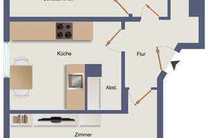 GEORGI: Modernisierte 2-Zimmer-Wohnung mit hochwertiger Ausstattung nahe der Isar – Die vollständige Adresse der Immobilie erhältst du vom Anbieter., 81379 Thalkirchen, München – Vorschaubild 3