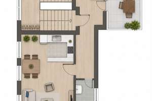 ++ Zentral gelegene schöne 2,5 Zimmer-Maisonette-Wohnung mit Dachterrasse im Altbauflair ++  – Die vollständige Adresse der Immobilie erhältst du vom Anbieter., 41236 Heyden, Mönchengladbach – Vorschaubild 14