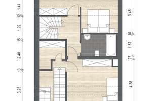 PROVISIONSFREI - Erstbezug-Einzigartige Maisonette mit fantastischem Sonnenbalkon am Bismarckplatz – Die vollständige Adresse der Immobilie erhältst du vom Anbieter., 47799 Cracau, Krefeld – Vorschaubild 23