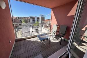 Hochwertig möblierte 2-Zimmer-Wohnung mit großem Südbalkon – zentral in Fürth – 90763 Nördliche Südstadt, Fürth – Vorschaubild 3