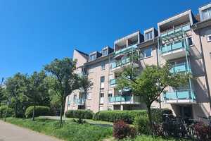 Stilvolle, gepflegte 1-Raum-Wohnung mit gehobener Innenausstattung mit EBK in Karlsruhe – Bettina-von-Arnim-Weg 3, 76135 Karlsruhe – Vorschaubild 2