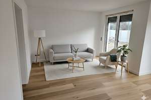 Sonnige 2-Zimmer-Wohnung mit Garten EBK und Stellplatz im Neubau – KfW40 – Käfertaler Straße 189, 68167 Neckarstadt-Ost/Wohlgelegen, Mannheim – Vorschaubild 1