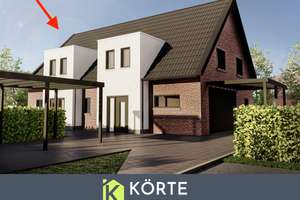 Lingen - Strootgebiet: Energieeffieziente Neubau Doppelhaushälfte in ruhiger Sackgassenlage! – Die vollständige Adresse der Immobilie erhältst du vom Anbieter., 49809 Lingen (Ems) – Vorschaubild 1