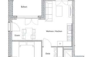 Moderne 2-Zi.-Whg. mit großer Loggia und tollem Bad  – An der Elbaue 8, 1139 Mickten, Dresden – Vorschaubild 10
