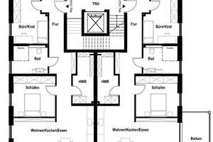 Moderne Belle Étage mit Loggia in der Senne-Residenz – Die vollständige Adresse der Immobilie erhältst du vom Anbieter., 33659 Senne, Bielefeld – Vorschaubild 5