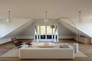 Penthouse: Der Aufzug hält direkt in Ihrer Wohnung — Erstbezug, 130 m², Loggia