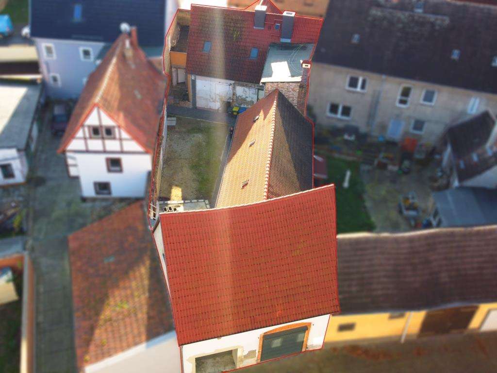 Immobilie in Goethestadt Bad Lauchstädt - Charmantes Reihenmittelhaus mit Nebengelass in Bad Lauchstädt - Bild 1