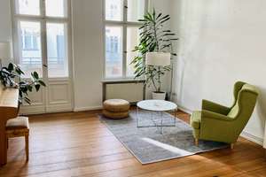 Wunderschöne helle 65 m² Altbau-Wohnung mit Balkon, EBK in Berlin-Friedrichshain (Untermietvertrag)