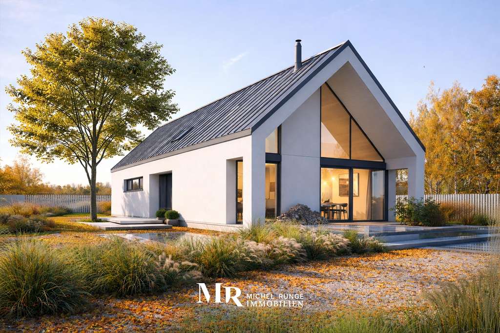 Immobilie in Hülsede - Licht. Raum. Ruhe. –  Modernes Architektenhaus mit Galerie im Weserbergland - Bild 0