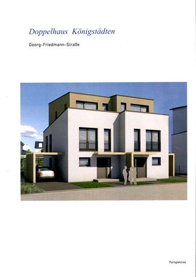 Neubau Von 2 Modernen Doppelhaushalften Vollunterkellert Sehr Gute Ausstattung In Russelsheim